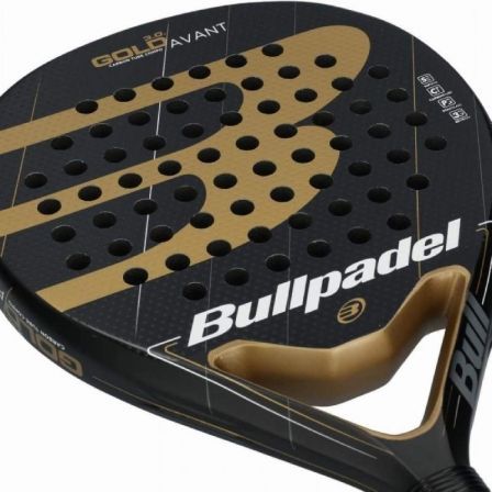 Pala de Pádel Bullpadel Gold 3.0 2021/ Negra y Dorada Pala de Pádel Bullpadel Gold 3.0 2021/ Negra y Dorada